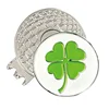 Custom Logo Soft Enamel Metal Magnet Golf Hat Clips with Ball Marker