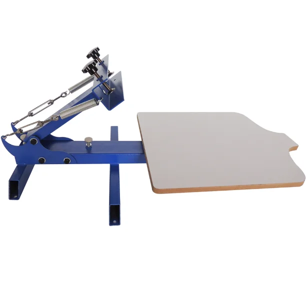 Ns101 Manual 1 Color 1 Print Bed Table Top Tshirt Screen Printing