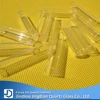 Clear fused capillary tube glass