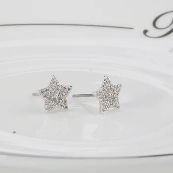 Whole Crystal Jewelry Star Shape Diamond New Design Ish Tops Whole Crystal Jewelry Star Shape Diamond New Design Ish Tops Cute Stud Earrings