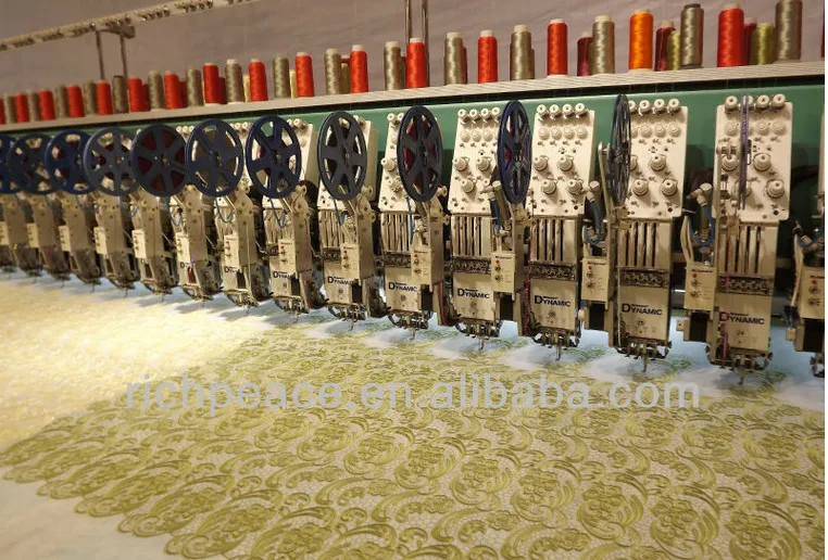 Industrial Computerized Lace Embroidery Machine For Sale Buy