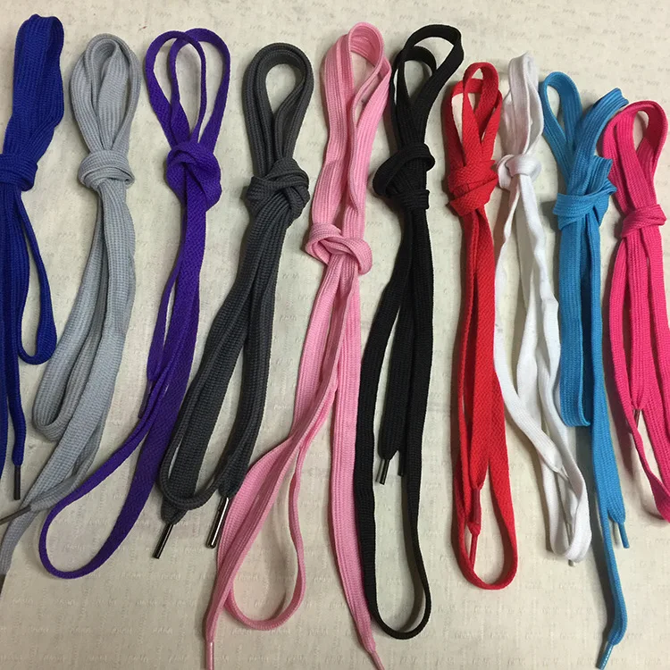 flat shoelace material