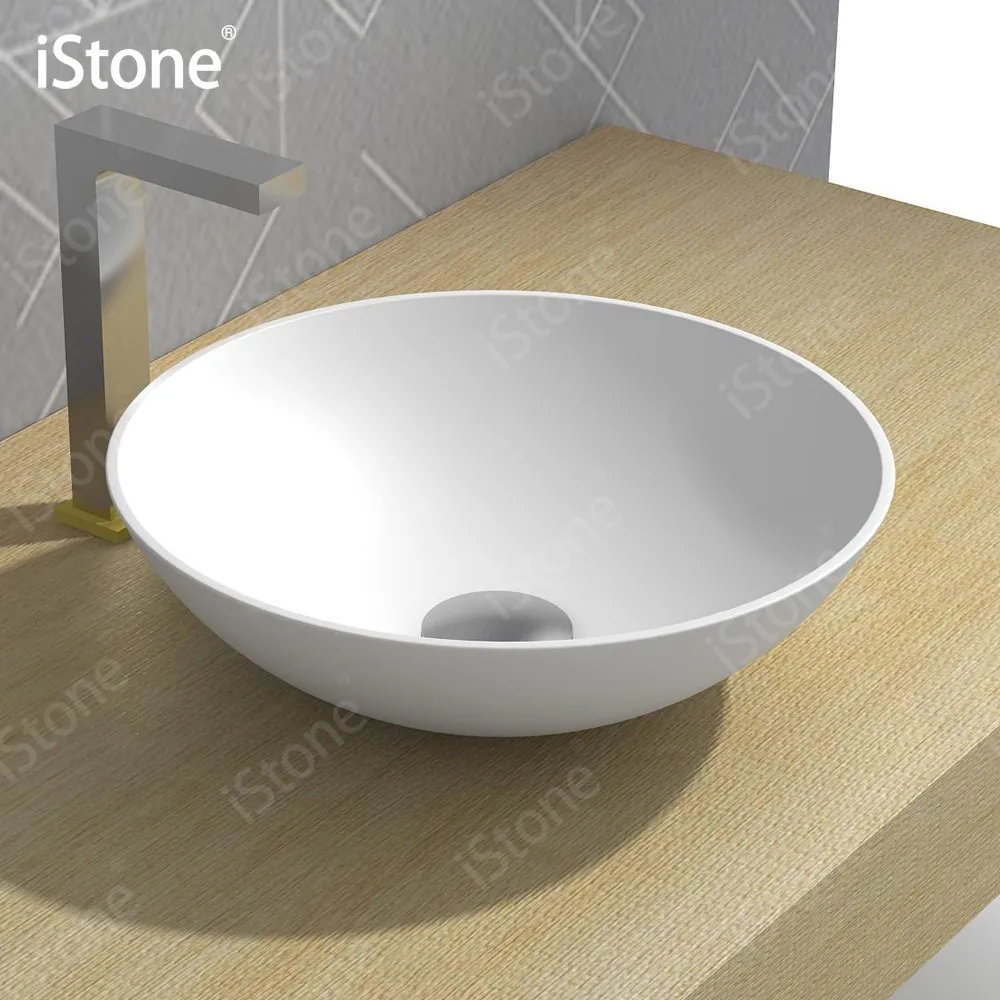 Solid Surface Stone Resin Small Size Art Wash Basin Wd38499