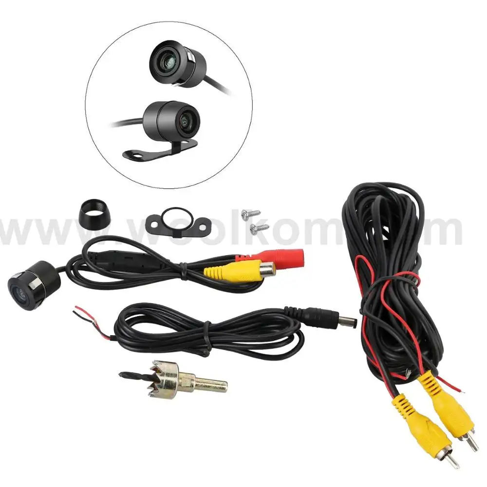 2in1 18.5mm Flush Mount Reverse Camera & Bracket Mount Hd Color Cmos