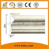 pvc foam imitation marble profile moulding line for pvc marble sheet decoration