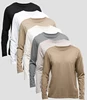 Long Sleeve Cotton Colors Available Men Blank T Shirts Cheap Wholesale