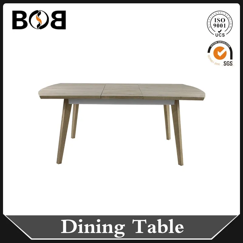 Wholesale adjustable glass dining table manufactures in shengfang dining table set italian