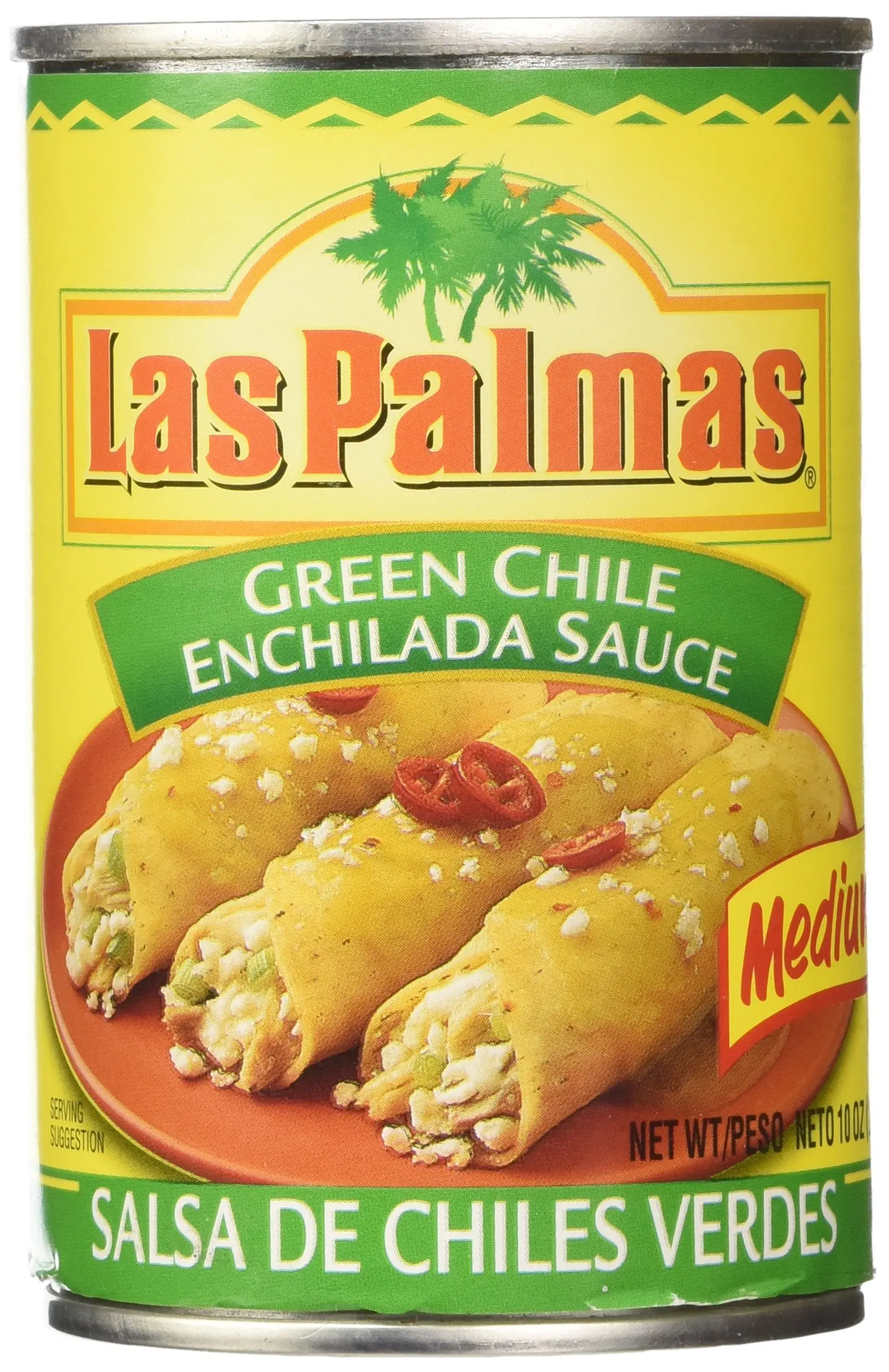 Buy Las Palmas Enchilada Sauce, Medium Green Chile, 28 Ounce (Pack of
