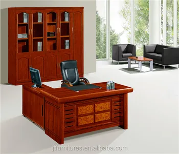 Classic Wood Office Table And Chair Price Hdf Board Burotime