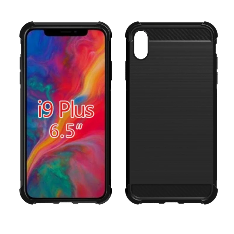 Carbon Fiber Soft Tpu case for iphone XS XS Max