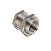316L Stainless Steel NPT Bulkhead Coupling Female fitting Adaptor for industry and scientific