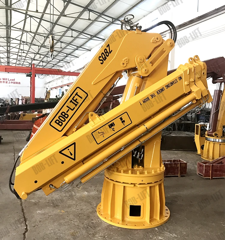 Used Cargo Knuckle Boom Small Crane Barge For Sale Buy Knuckle Boom