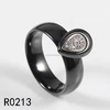 Hot china factory christmas discount high grade ceramics micro setting fake diamonds finger rings