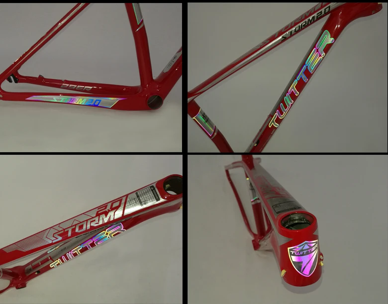 carbon frame mountain bicycle