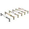 High quality beautiful flower ceramic cabinet drawer handle pulls and knobs