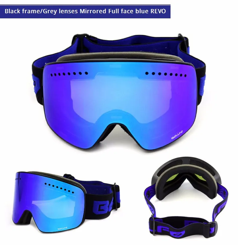 Cylinder Snowboard Polarized Lens Ski Goggles With Triple