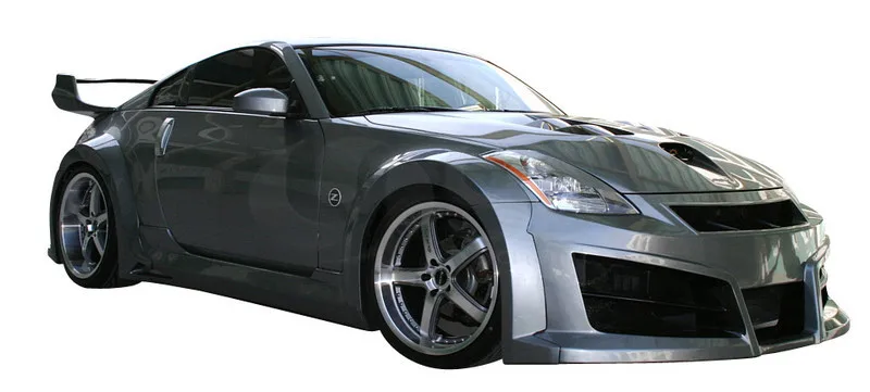 2002-2008 Nissan 350Z Z33 IbherDesign HAVOC Wide Style Body Kit FRP (11).jpg