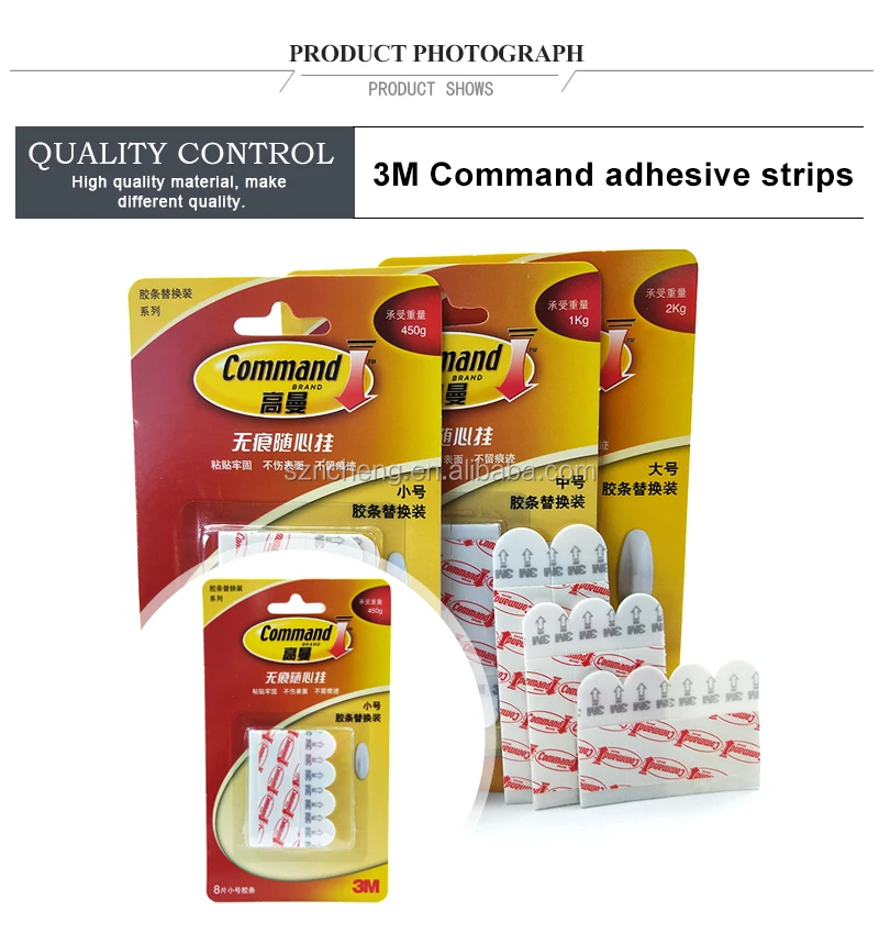 Details about   3M Command Adhesive Clips~ Self Stick Rubber Pads ~ Command Adhesive 
