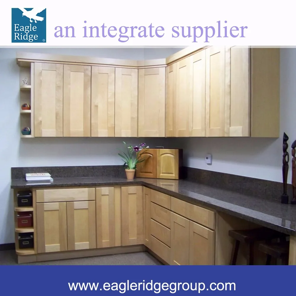 All Solid Wood Kitchen Cabinets Maple Shaker 10x10 Rta Kitchen
