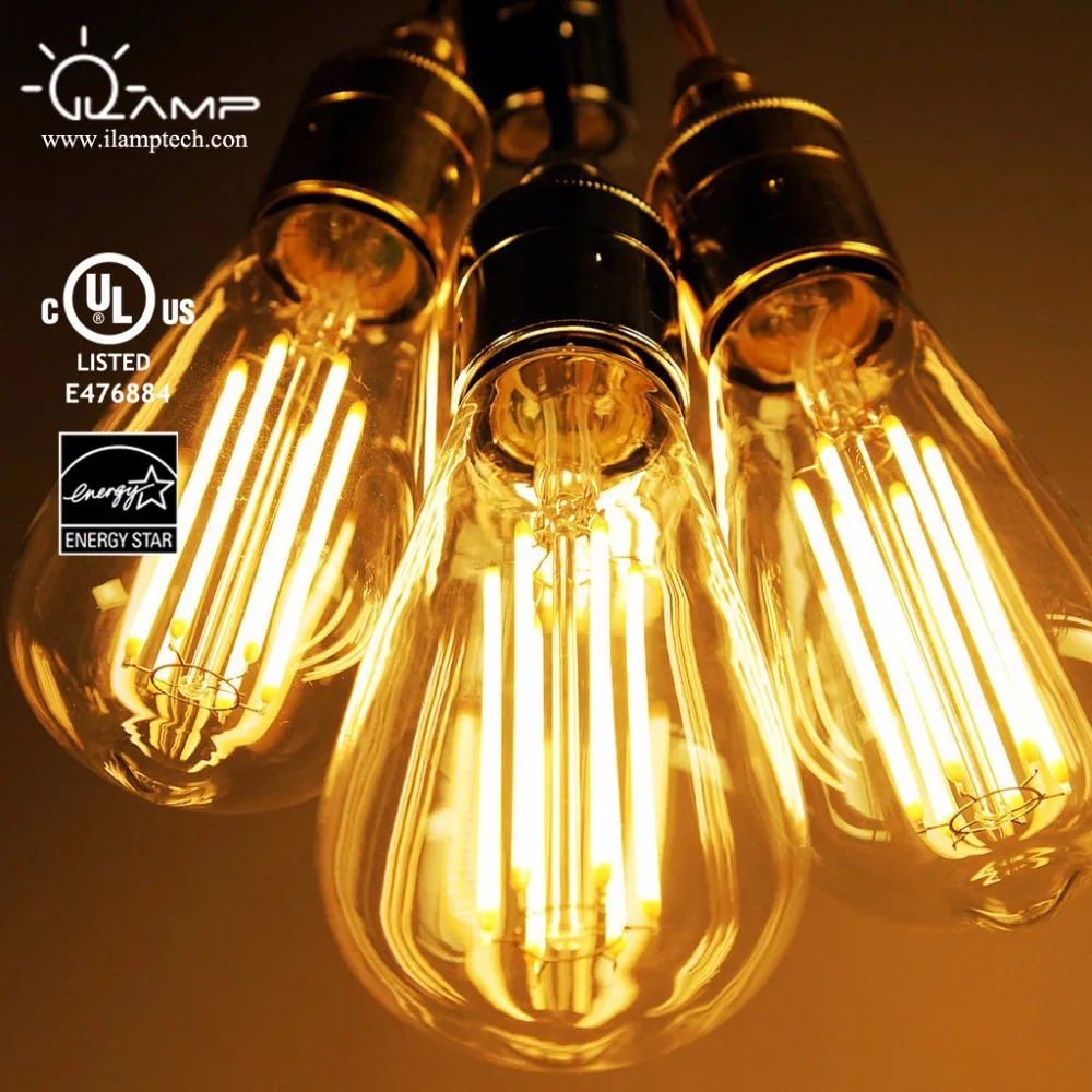 S21 Long Filament Light Bulb Led Bulb Long Filament S21 2700k Leb St64