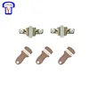 Double compound silver contacts contact component composite