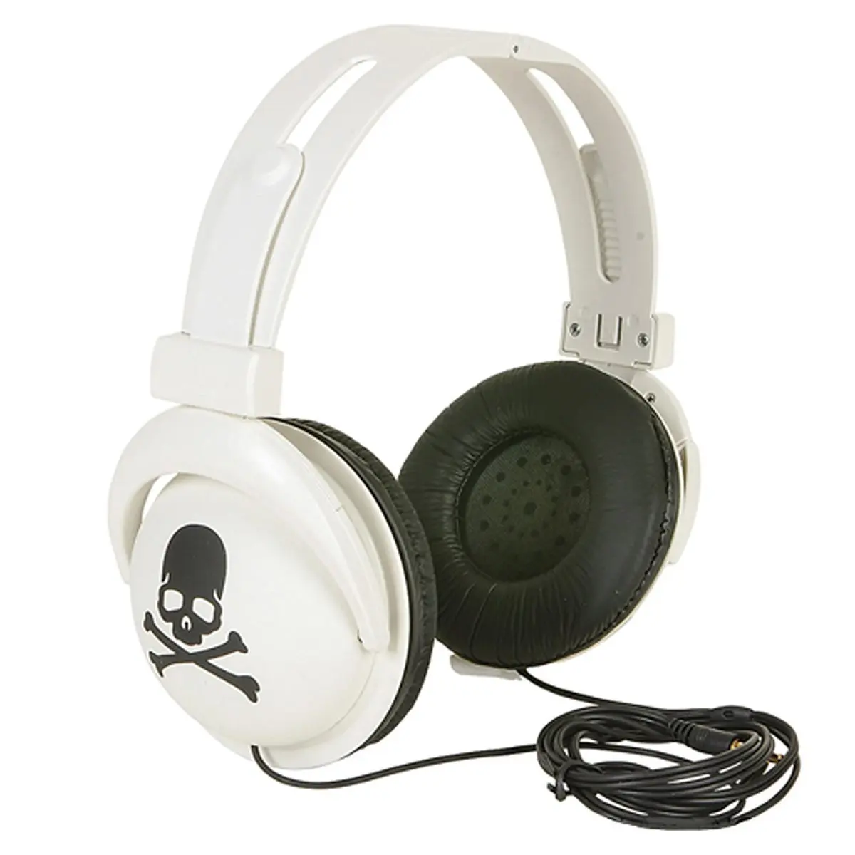 headphones with a skull on them