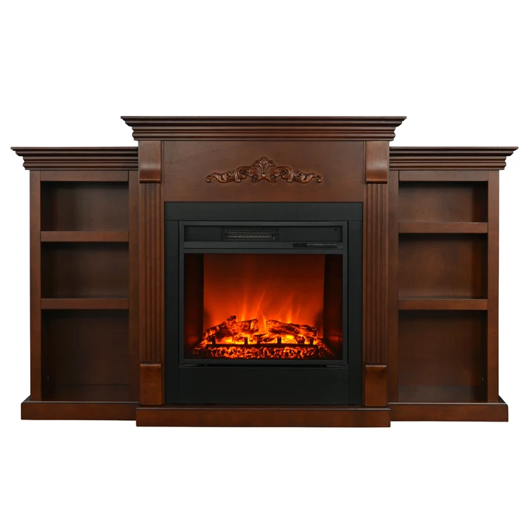 Insert Electric Fireplace With Mantel Indoor Decor Electric Fireplace
