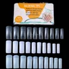New 500pcs in a Box Nail Salon DIY Full Nail False Tips Half Cover Artificial Fingernails
