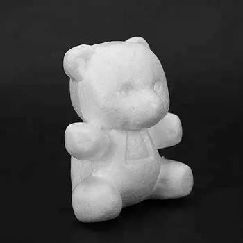 polystyrene teddy bear