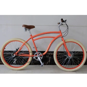 7 Sd Nice Beach Cruiser Bicycle Orange 26 Inch Lady 7 Sd Nice Beach Cruiser Bicycle Orange 26 Inch Lady