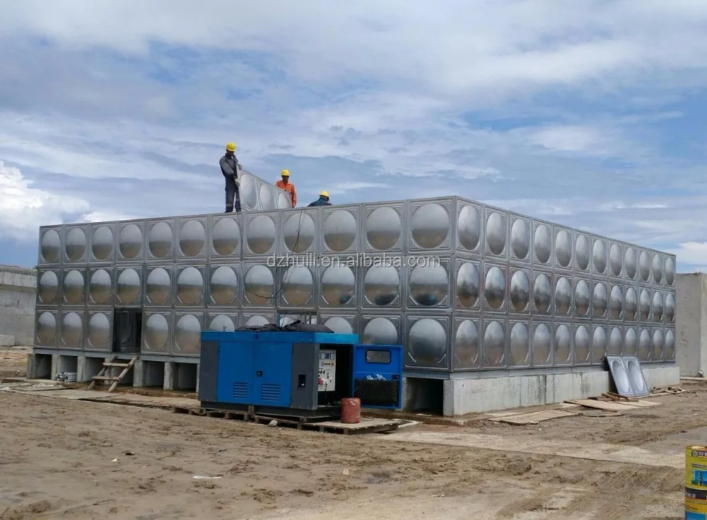 modular stainless steel welding water tank with cheap price for
