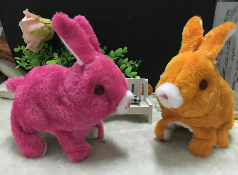 moving rabbit toy for dogs