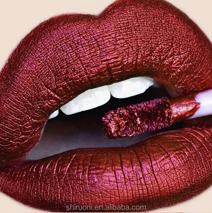 metallic matte lipstick
