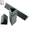 Creative unique black paper box triangular box tshirt packaging