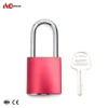 Red Color Aluminum Padlock Lock with Master Key