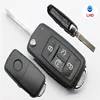 New Folding Remote key Shell 4+1 Button for VW Volkswagen 2012-2014 202 Series