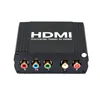 Component/YPbPr/RGB L/R Audio to HDMI Converter (Black) Converter Adapter For DVD PS3 Xbox with AC power adapter (plug and play)