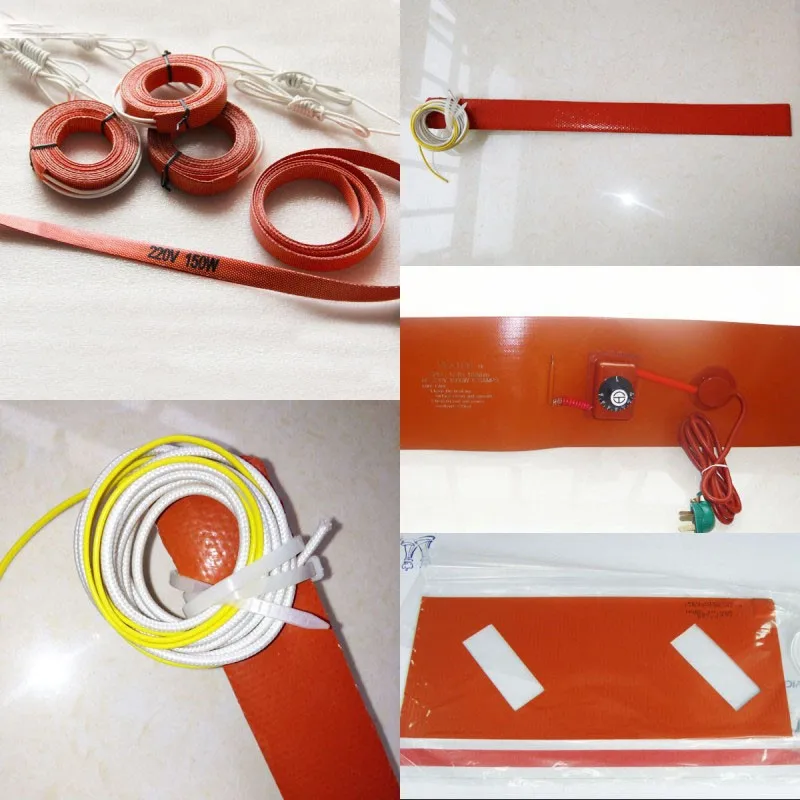 12 Volt Adhesive Silicone Heating Pad Element Buy 12 Volt Silicone