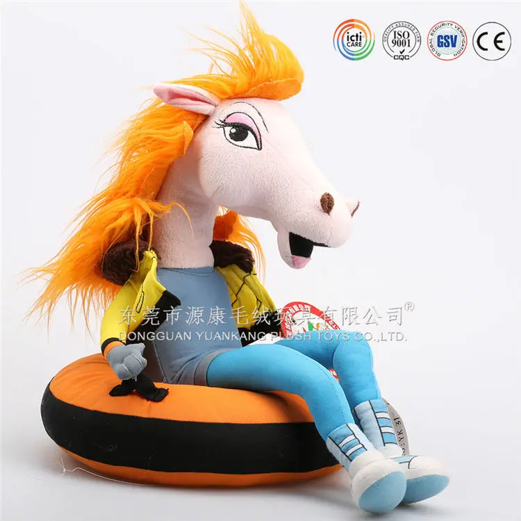 chrisha playful plush horse with sound