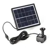 Solar Panel Power Water Floating Brusheless Pump Fountain Kit Pool Garden