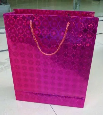 Holographic bag manufacture supply new design holographic bags