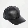 Guangjia Promotional Custom Mens Blank Leather Hip Hop Caps Wholesale Baseball Cap And Hats