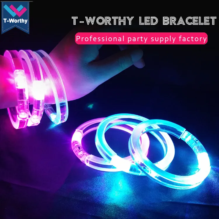 Acrylic led bracelet (3)