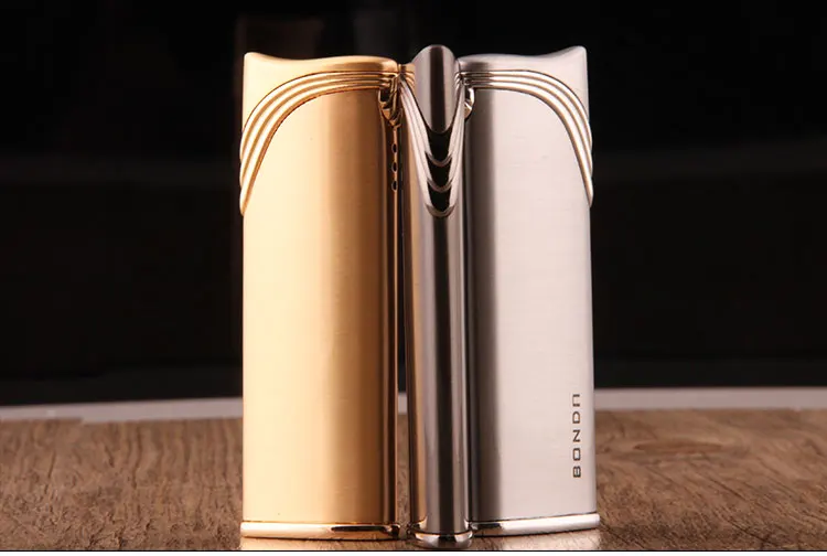 Bd637 New Exotic Oem Creative Windproof Metal Long Gas Lighter Custom
