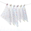 Gauze Handkerchief 100 Cotton Double Gauze Printed Saliva Towel Wash Bath Towel
