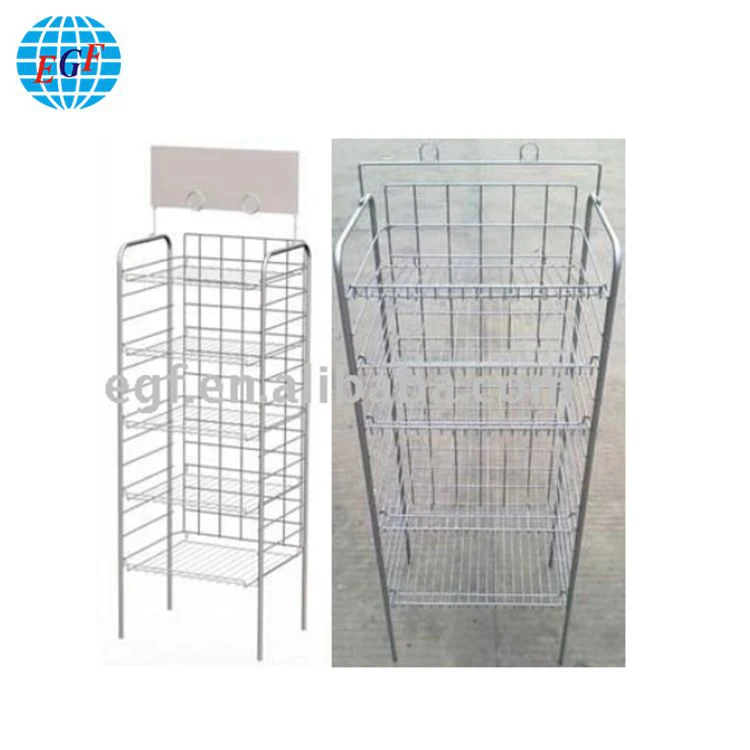 5 Tier Adjustable Bread Potato Chip Metal Wire Display Stand Rack Buy