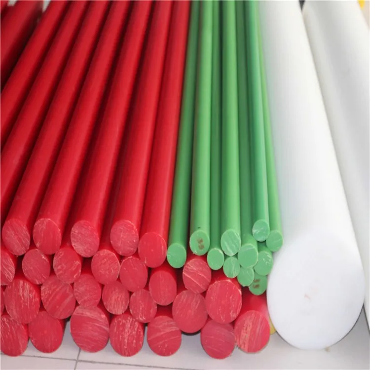 Custom Diameter Hdpe Material Plastic Round Bar Uhmwpe Plastic Rod