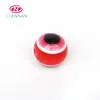 pujiang manufacturer wholesale high quality 10mm red round evil eye pendants beads for jewelry