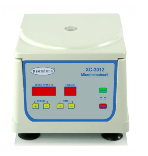 12000rpm Laboratory Economical Hematocrit Blood 40mm75mm 24 Capillary