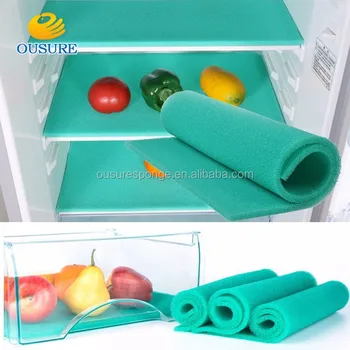 High Density Fridge Bin Liner Refrigerator Shelf Liners Pads Fruit